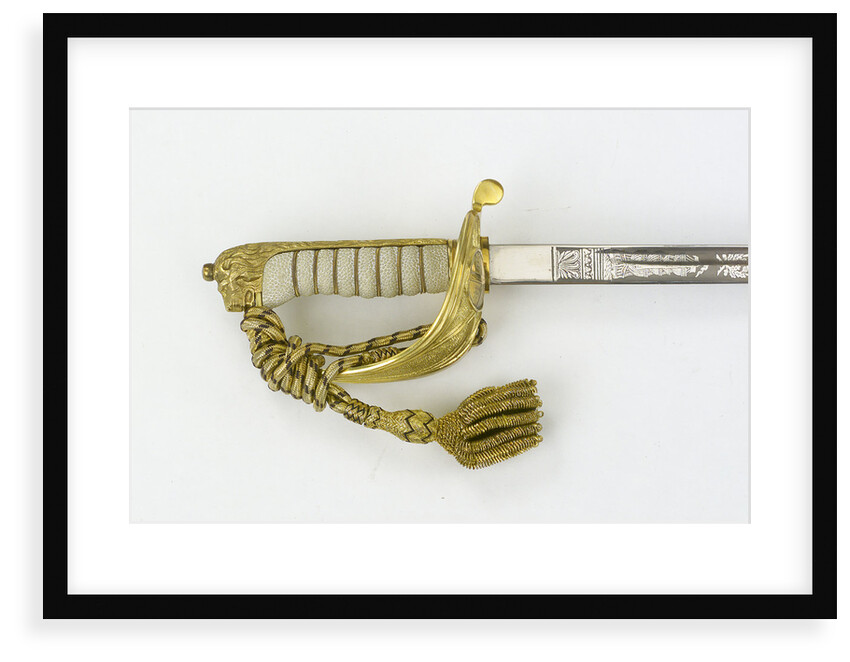 Solid half-basket hilt by unknown
