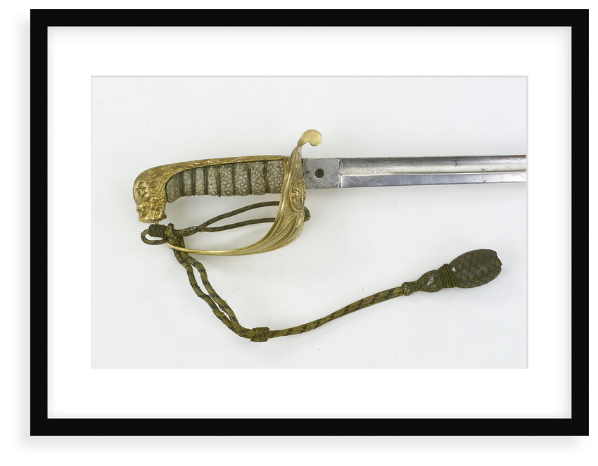 Solid half-basket hilt by unknown