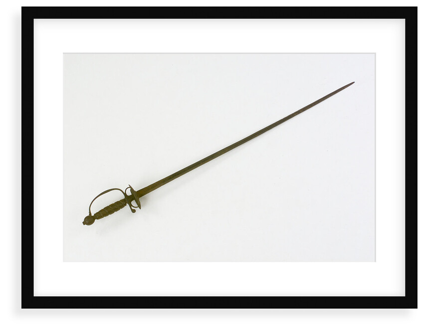 Small-sword, thought to have belonged to Rear-Admiral Robert Keeler (active 1756-1790) by unknown
