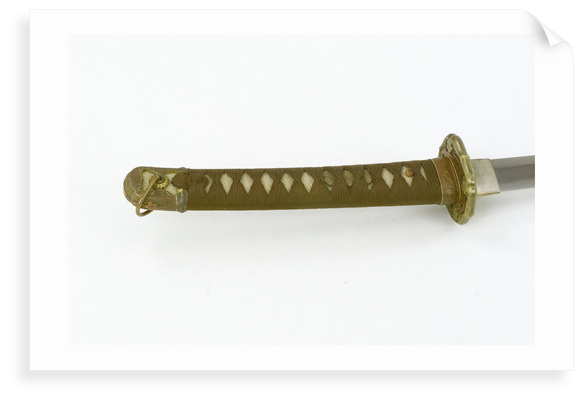 Hilt of tachi, Japanese by Ishihara Naotane