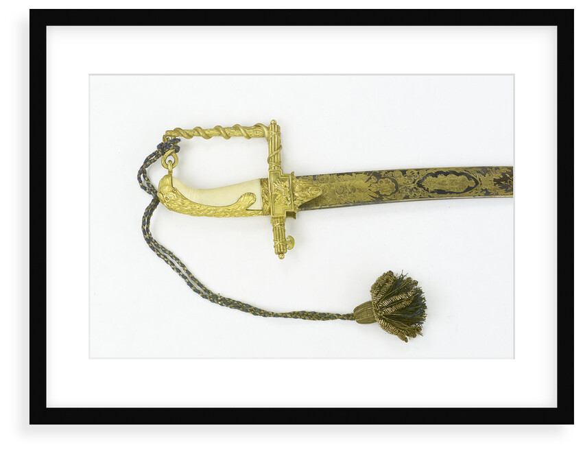 Hilt of sword, presentation by unknown