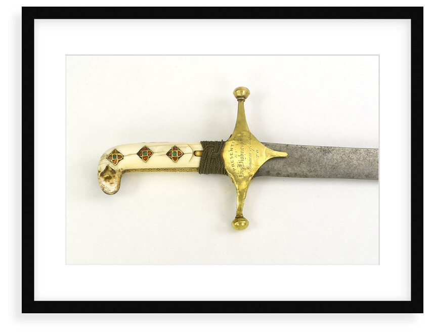 Hilt of scimitar by unknown