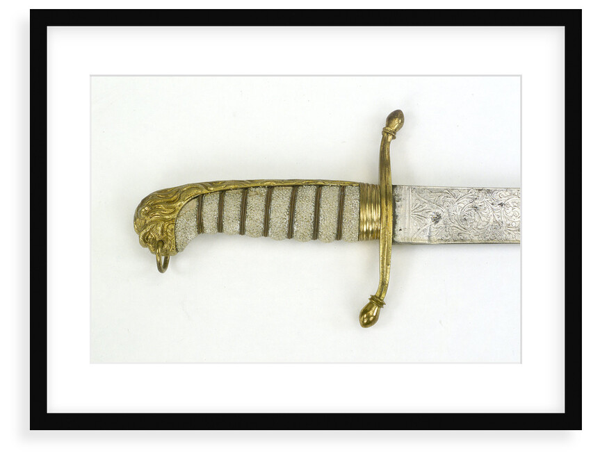 Hilt of dirk, after 1856 by unknown
