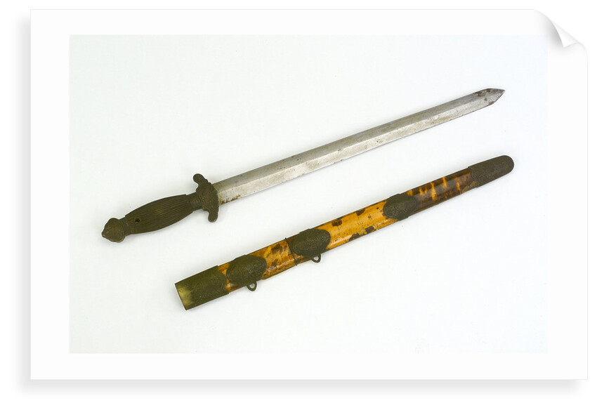 Chinese sword by unknown
