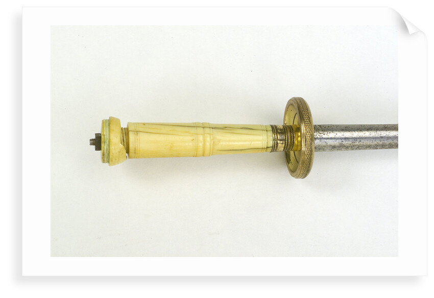 Hilt of dirk, straight blade by unknown