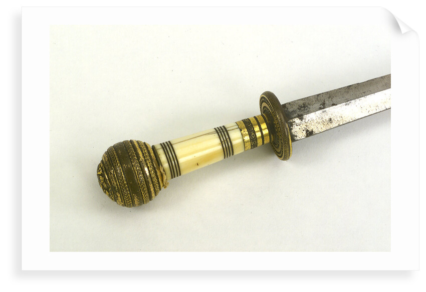 Hilt of dirk, straight blade by Read