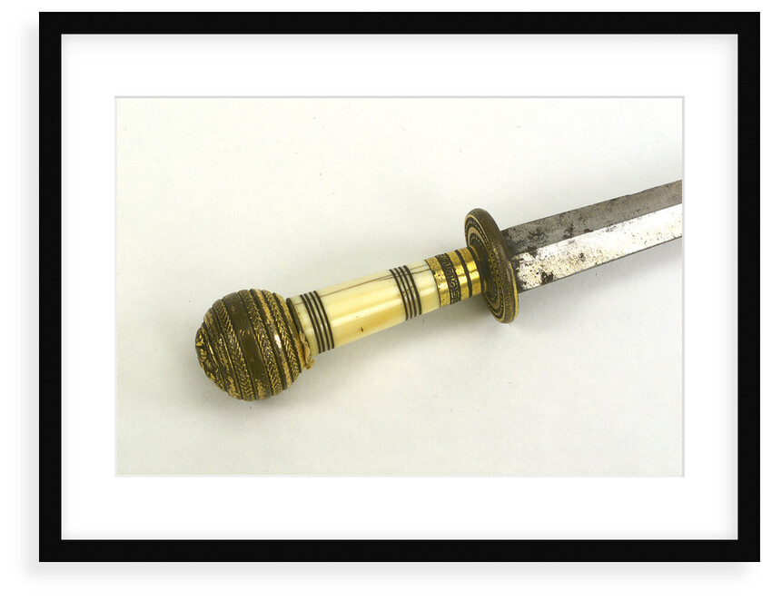Hilt of dirk, straight blade by Read
