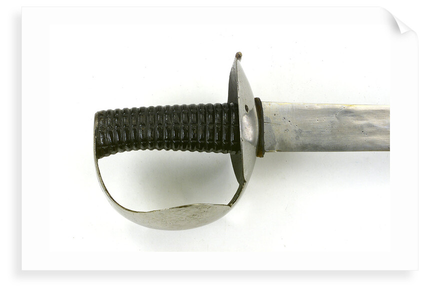 Hilt of Norwegian cutlass by unknown