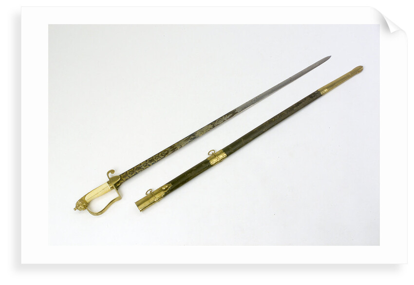 Stirrup hilted sword by unknown