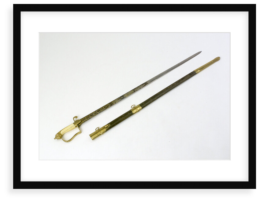 Stirrup hilted sword by unknown