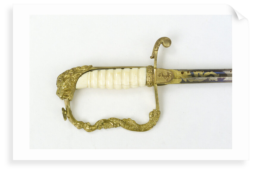 Stirrup hilted dress sword by unknown