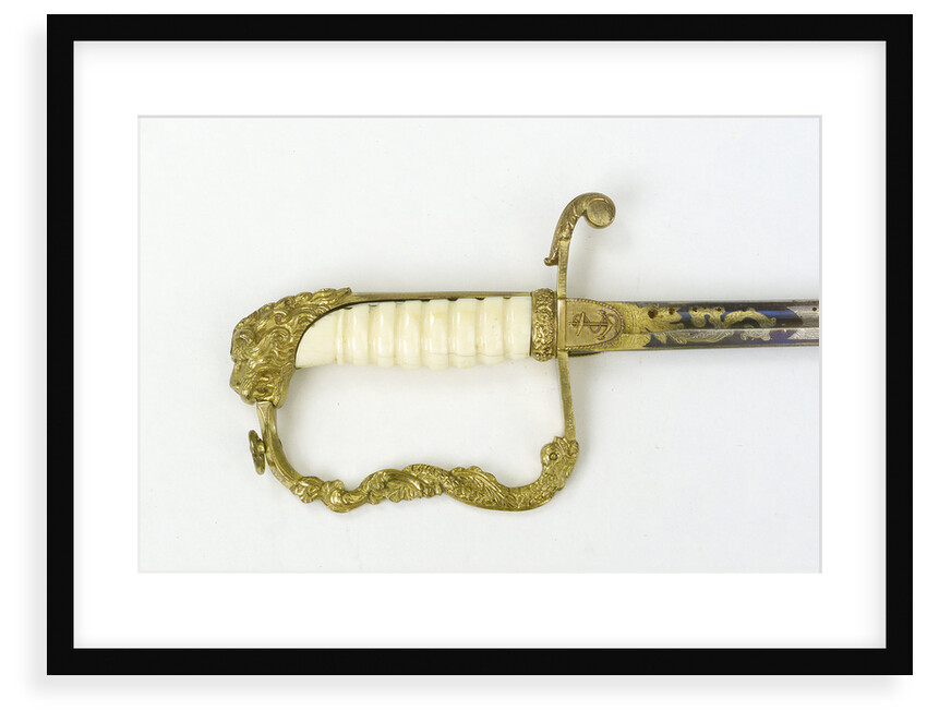 Stirrup hilted dress sword by unknown