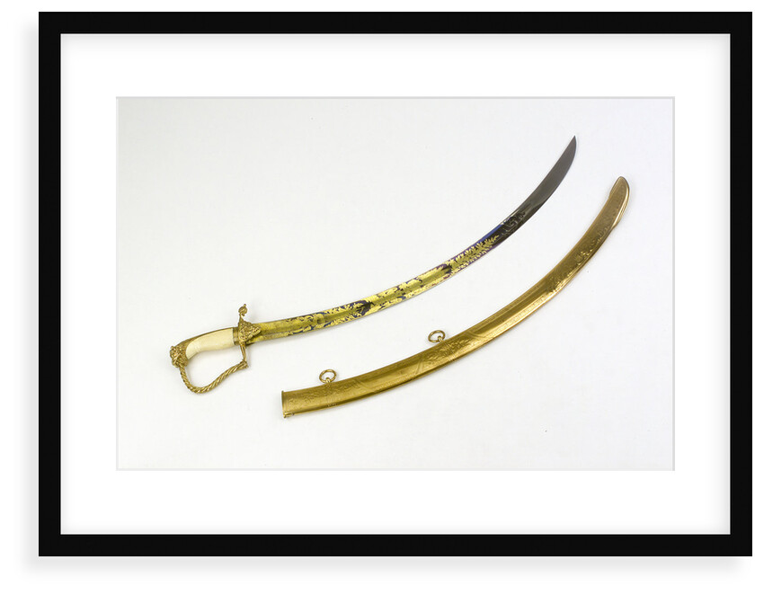 Presentation sword by G. Banks