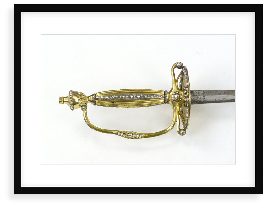 Small-sword which belonged to Alderman Joshua Jonathan Smith (active 1810-1844) by Thomas Langford