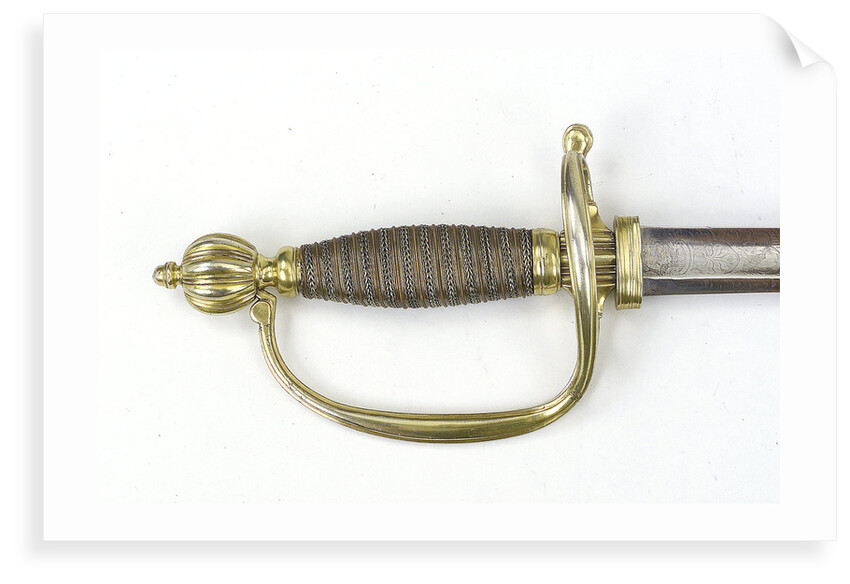 Oval side ring hilted sword by John Fayle