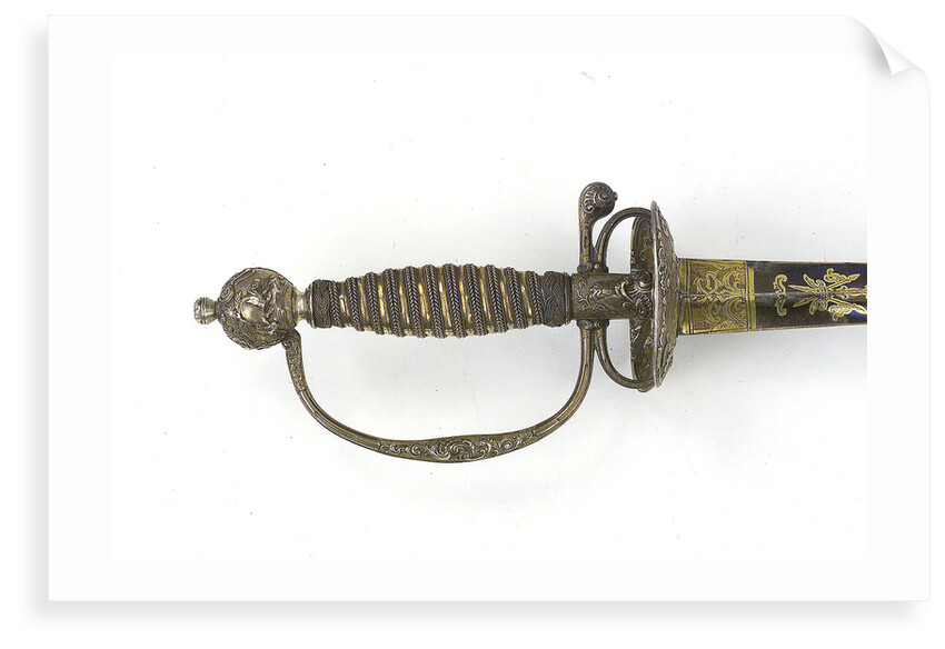 Small-sword said to have belonged to Sir William Hamilton (1730-1800) by Thomas Jeffrey