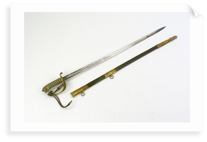 Solid half-basket hilted sword by Bilney & Ashdowne