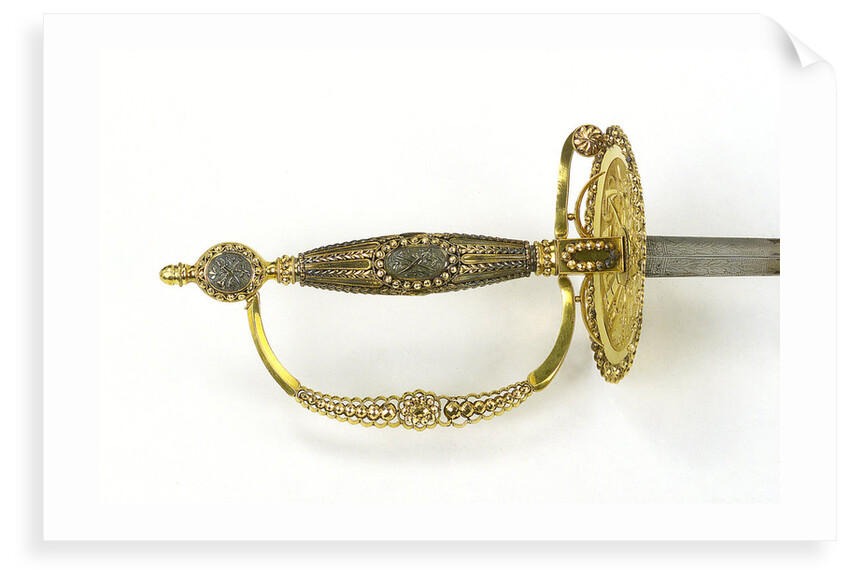 Small-sword which belonged to Admiral of the Fleet Sir George Cockburn by Richard Clarke & Son