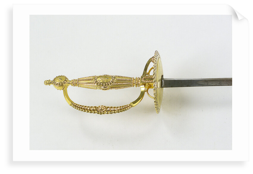 Small-sword which belonged to Admiral of the Fleet Sir George Cockburn by Richard Clarke & Son
