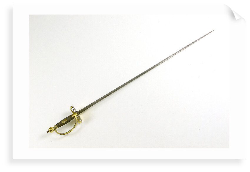 Small-sword of Civil Branch, Royal Navy (Purser) by John Salter
