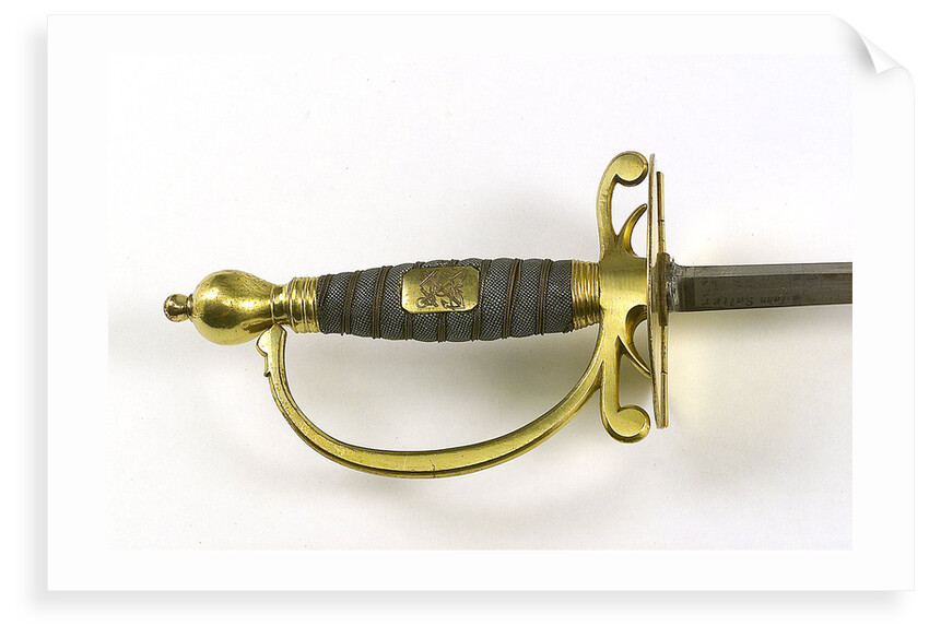Small-sword of Civil Branch, Royal Navy (Purser) by John Salter