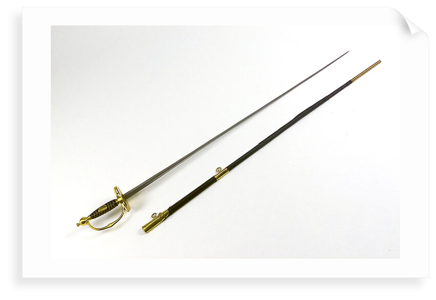 Small-sword of Civil Branch of Royal Navy (Secretary) by Dudley