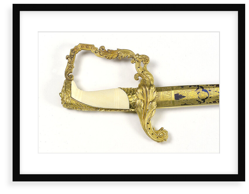 Presentation sword, which belonged to Captain E.H. Columbine (died 1811) by R. Teed