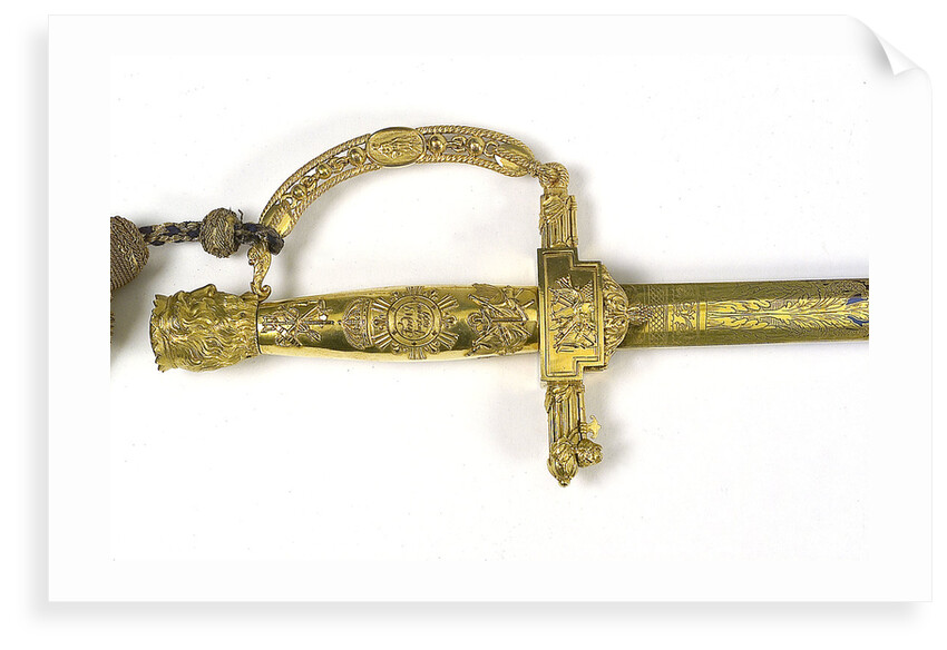 Presentation sword owned by Captain Sir Thomas Staines (1776-1830) by R. Teed
