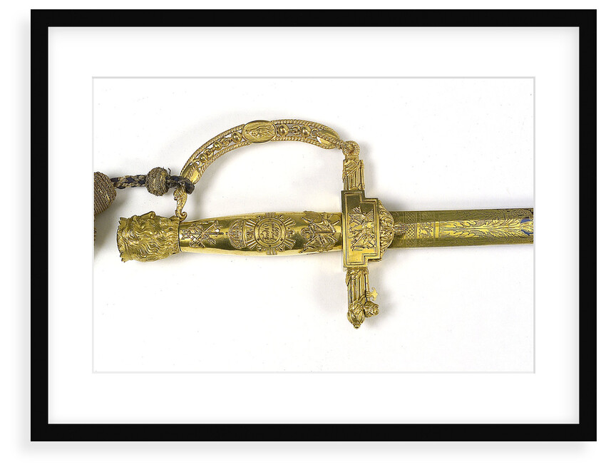 Presentation sword owned by Captain Sir Thomas Staines (1776-1830) by R. Teed