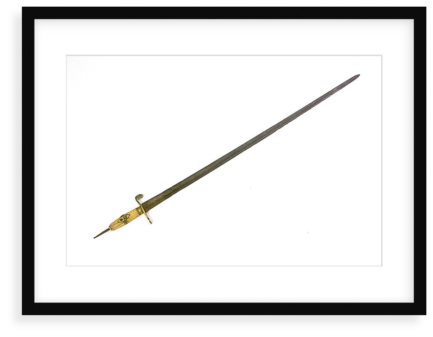 Five-ball hilted sword, as used by the Loyal Greenwich Volunteers by J.J. Runkel