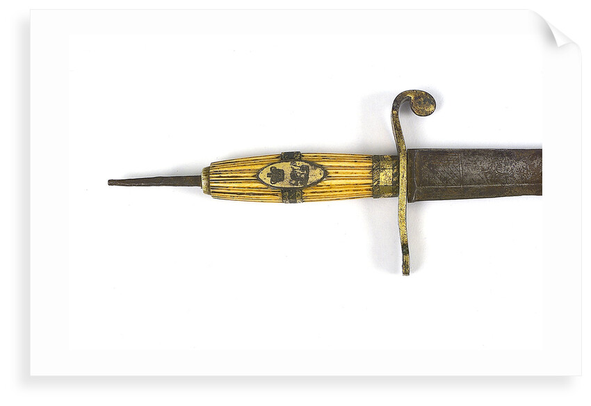 Five-ball hilted sword, as used by the Loyal Greenwich Volunteers by J.J. Runkel