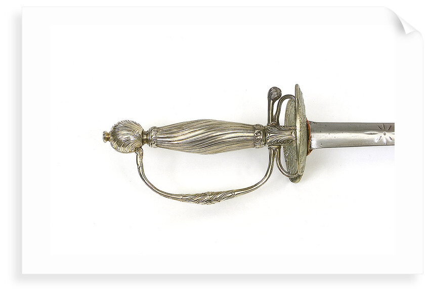 Small-sword, thought to have belonged to Don Juan Francisco de Garganta by unknown