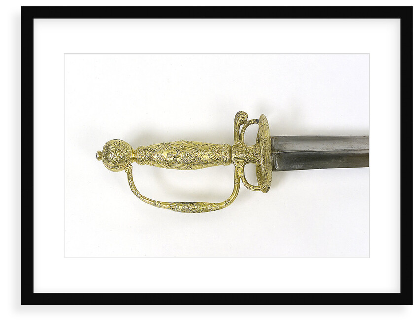 Sword, which belonged to Admiral of the Fleet Lord Richard Howe by Unknown