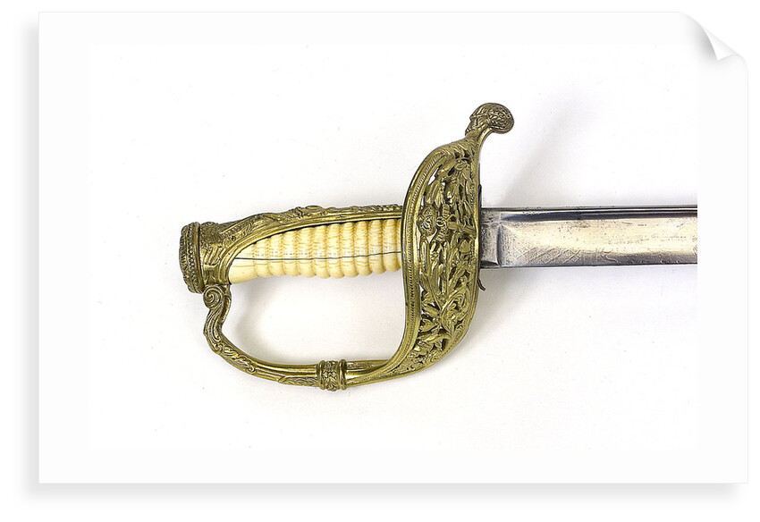 Hilt of Dutch sword by X. Bisch