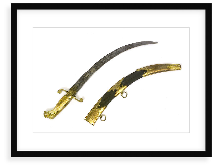 Curved bladed dirk by unknown