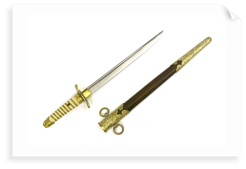 Japanese dirk by unknown
