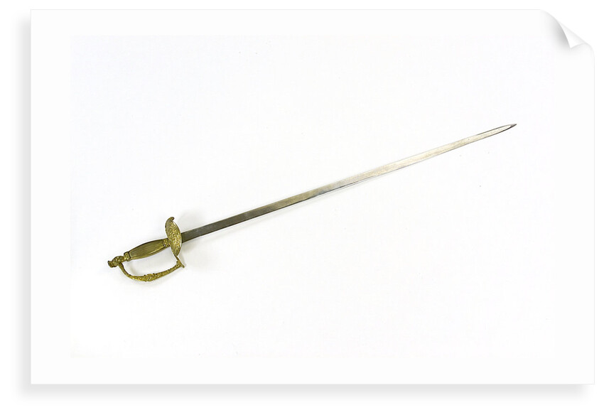 French small-sword by unknown