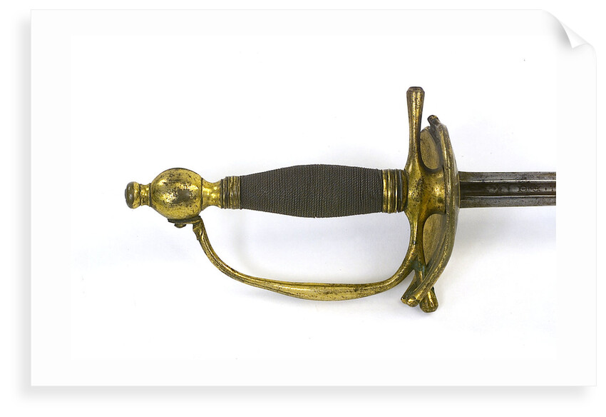 Army sword by Unknown