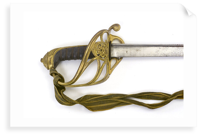 Half-basket hilted Army sword by Hebbert & Hume