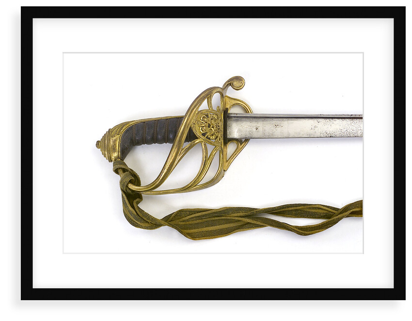 Half-basket hilted Army sword by Hebbert & Hume