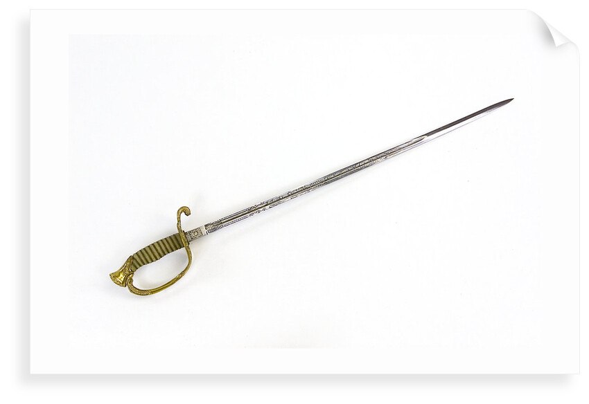 Stirrup hilted sword by unknown