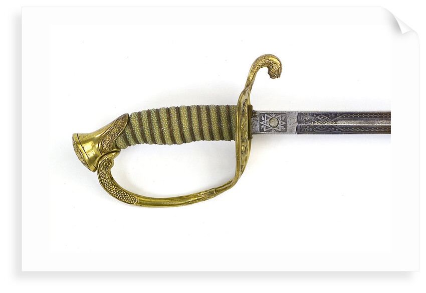 Stirrup hilted sword by unknown