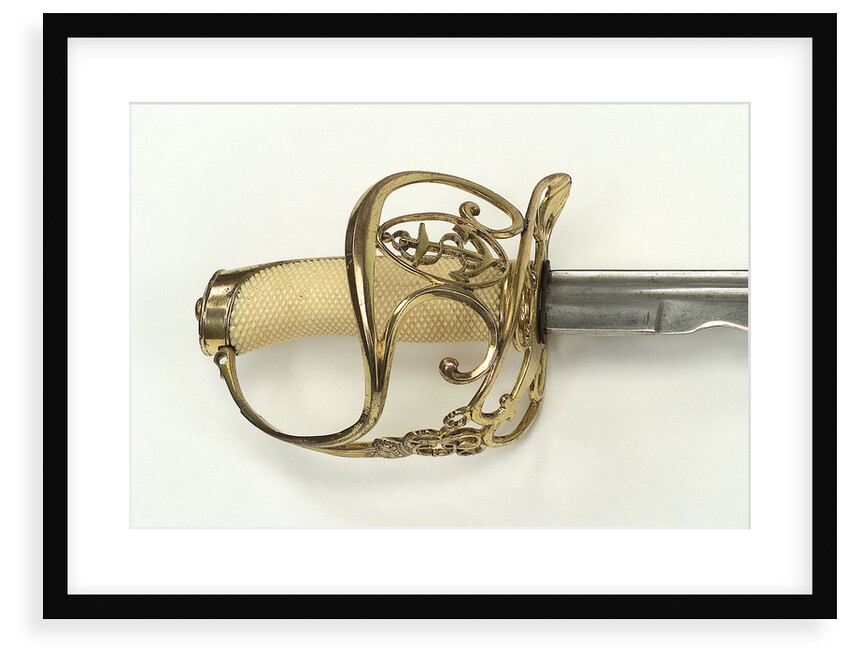 S-bar hilted sword by Andrea Ferara