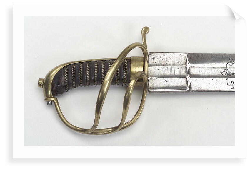 Hilt of Dutch cutlass by unknown