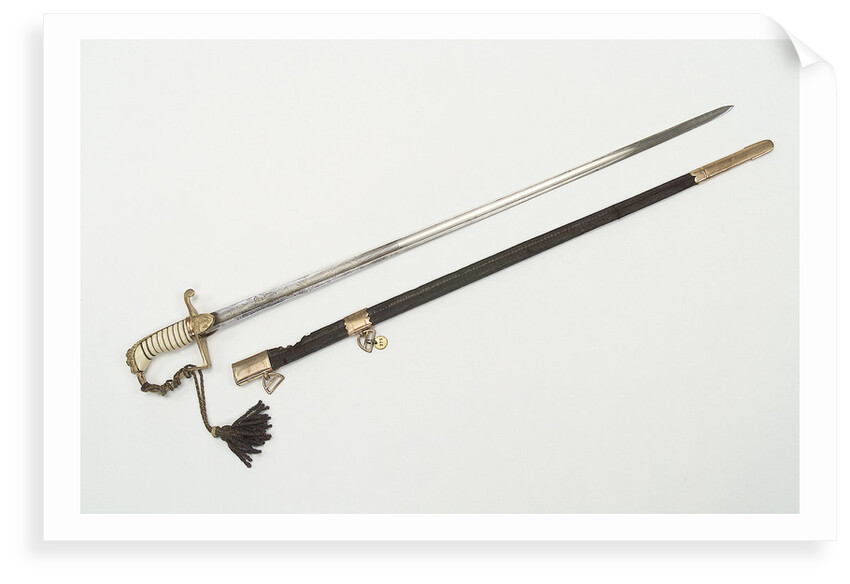 Stirrup hilted sword by J.F. Runkel