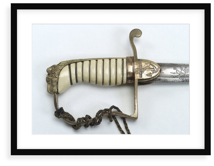 Stirrup hilted sword by J.F. Runkel
