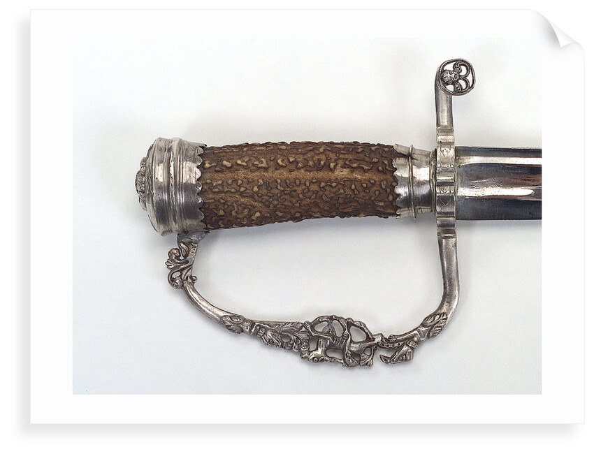 Hilt of hunting sword by Thomas Vicaridge