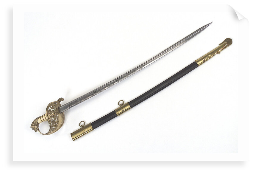 Dutch naval officer's sword by Weyersburg