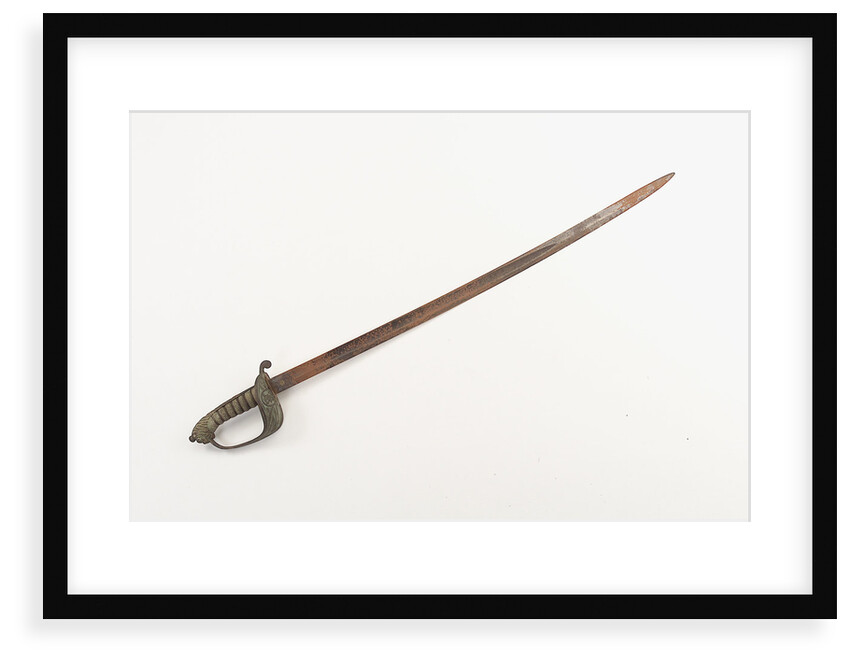 Solid half-basket hilted sword by Grindlay & Company