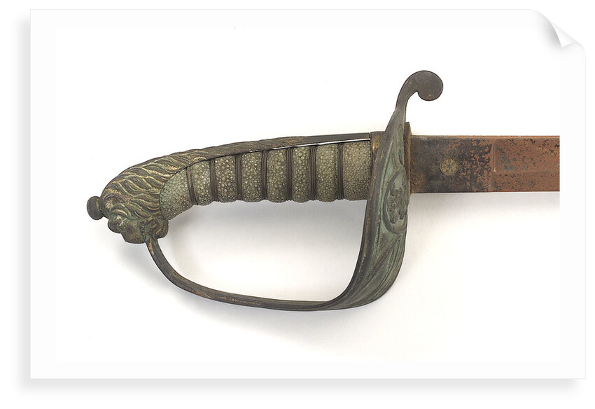 Solid half-basket hilted sword by Grindlay & Company